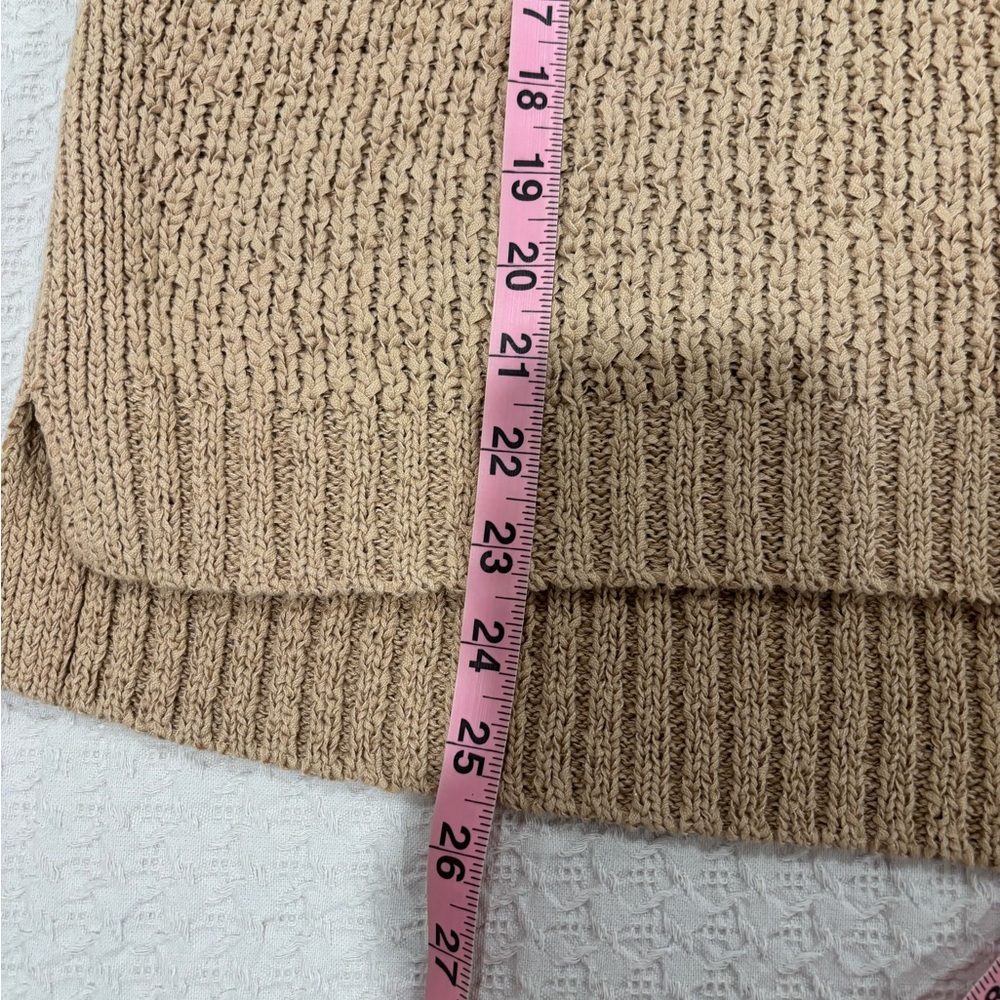 J. Crew Cream Knitted Halter Tank Top size large - Picture 9 of 9